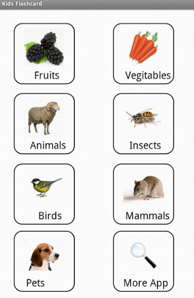 Run android online APK Flashcard of kids to know the world from MyAndroid or emulate Flashcard of kids to know the world using MyAndroid