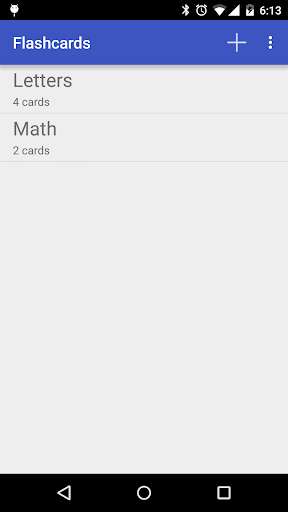 Emulate Android APK Flashcards Application Emulate Android APK Flashcards Application