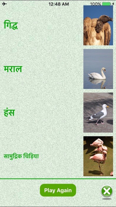 Emulate iPhone app Flashcards Hindi Lesson using MyAndroid Emulate iPhone app Flashcards Hindi Lesson using MyAndroid