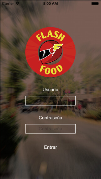 Emulate iPhone app FlashFood using MyAndroid