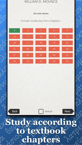 Run android online APK FlashGreek: Mounce edition – HD Greek Flashcards from MyAndroid or emulate FlashGreek: Mounce edition – HD Greek Flashcards using MyAndroid