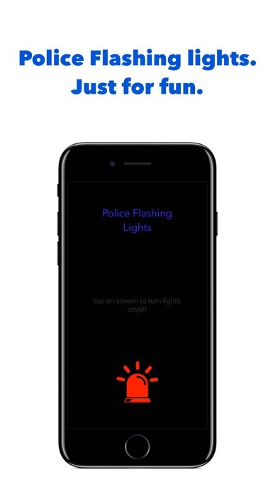 Emulate iPhone app Flashing Police Lights using MyAndroid