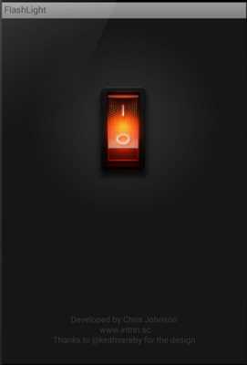 Emulate Android APK Flashlight2016