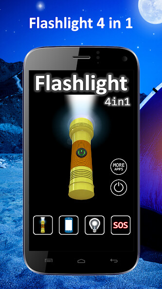 Emulate iPhone app Flashlight 4 in 1 using MyAndroid Emulate iPhone app Flashlight 4 in 1 using MyAndroid
