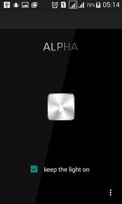 Emulate Android APK FlashLight Alpha Emulate Android APK FlashLight Alpha