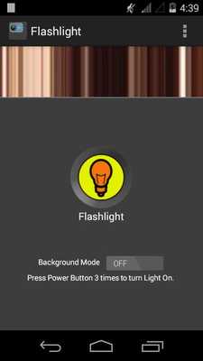 Emulate Android APK FlashLight (Camera Light) Emulate Android APK FlashLight (Camera Light)