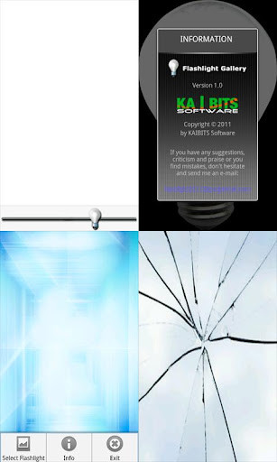 Run android online APK Flashlight Gallery from MyAndroid or emulate Flashlight Gallery using MyAndroid