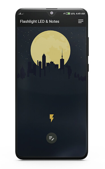 Run android online APK Flashlight LED  Notes from MyAndroid or emulate Flashlight LED  Notes using MyAndroid