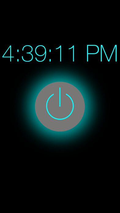 Emulate iPhone app Flashlight - Night Light Clock using MyAndroid