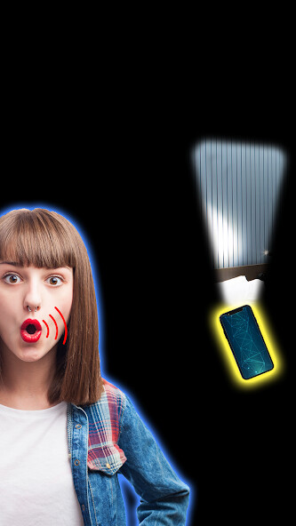 Run android online APK Flashlight turn on by whistle from MyAndroid or emulate Flashlight turn on by whistle using MyAndroid