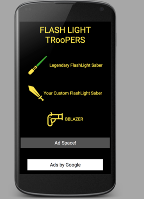 Emulate Android APK FlashLigth Troopers Emulate Android APK FlashLigth Troopers