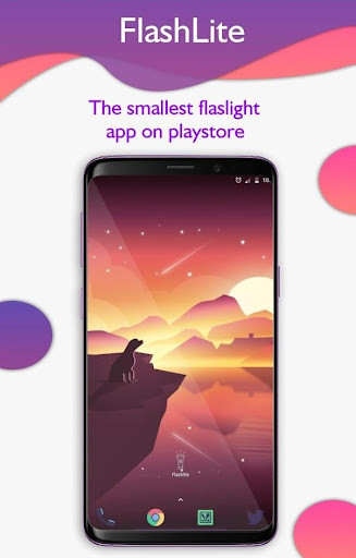 Run android online APK FlashLite-the smallest flashlight app on playstore from MyAndroid or emulate FlashLite-the smallest flashlight app on playstore using MyAndroid