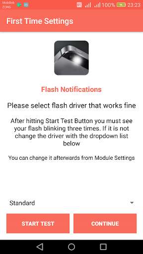 Emulate Android APK Flash Notifications