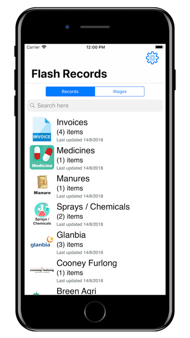 Emulate iPhone app Flash Records using MyAndroid