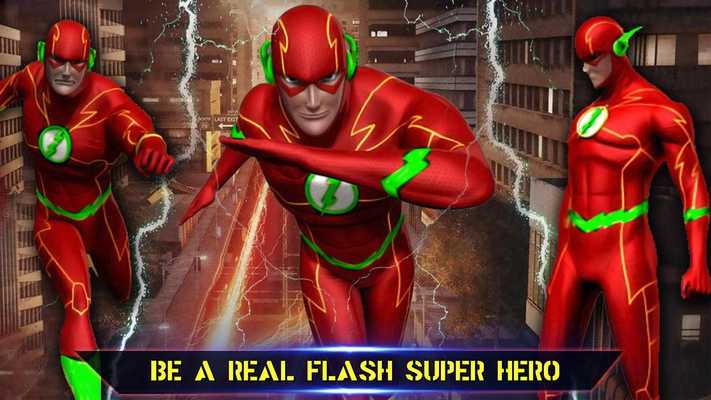 Emulate Android APK Flash Superhero Games - Super Light Crime City 3D