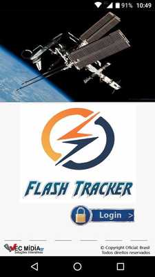 Emulate Android APK Flash Tracker