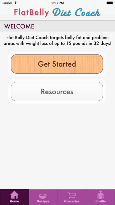 Emulate iPhone app Flat Belly Diet Coach - Healthy Weight Loss Plan with Recipes using MyAndroid Emulate iPhone app Flat Belly Diet Coach - Healthy Weight Loss Plan with Recipes using MyAndroid