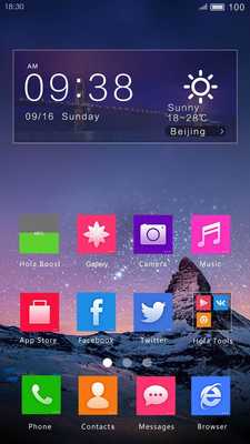Emulate Android APK Flat Icon Style