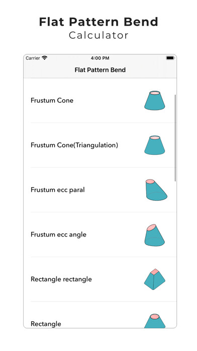 Emulate iPhone app Flat Pattern Bend using MyAndroid Emulate iPhone app Flat Pattern Bend using MyAndroid