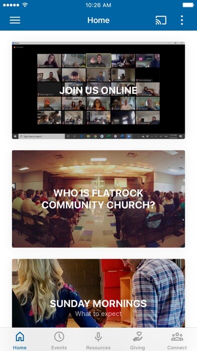 Run android online APK Flatrock Community Church from MyAndroid or emulate Flatrock Community Church using MyAndroid