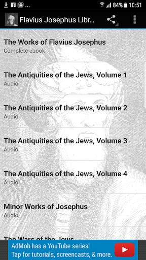 Run android online APK Flavius Josephus Library from MyAndroid or emulate Flavius Josephus Library using MyAndroid