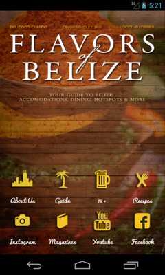 Emulate Android APK Flavors of Belize Emulate Android APK Flavors of Belize
