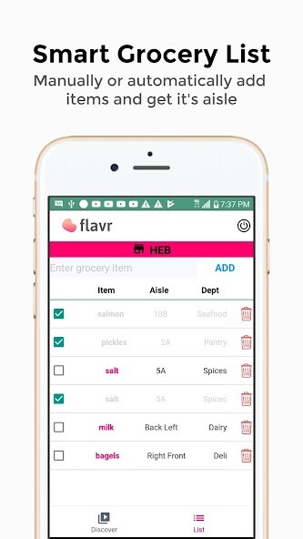 Run android online APK Flavr from MyAndroid or emulate Flavr using MyAndroid