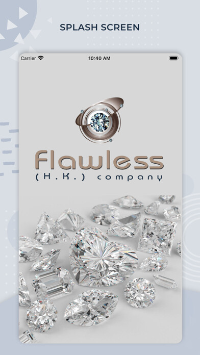 Emulate iPhone app FLAWLESS DIAMONDS HK using MyAndroid