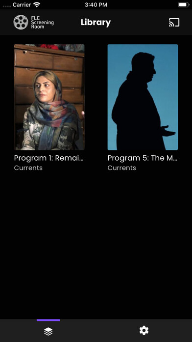 Emulate iPhone app FLC Screening Room using MyAndroid