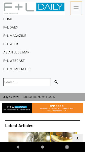 Emulate iPhone app F+L Daily using MyAndroid Emulate iPhone app F+L Daily using MyAndroid