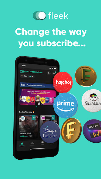 Run android online APK Fleek-Buy Track Subscriptions from MyAndroid or emulate Fleek-Buy Track Subscriptions using MyAndroid