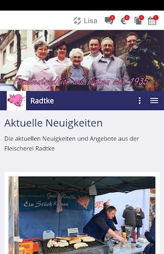 Run android online APK Fleischerei Guido Radtke from MyAndroid or emulate Fleischerei Guido Radtke using MyAndroid