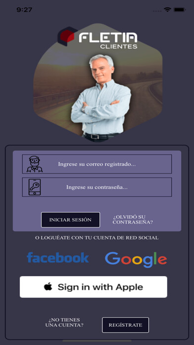 Emulate iPhone app Fletia Cliente using MyAndroid Emulate iPhone app Fletia Cliente using MyAndroid
