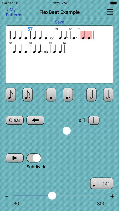 Emulate iPhone app FlexBeat Metronome using MyAndroid Emulate iPhone app FlexBeat Metronome using MyAndroid