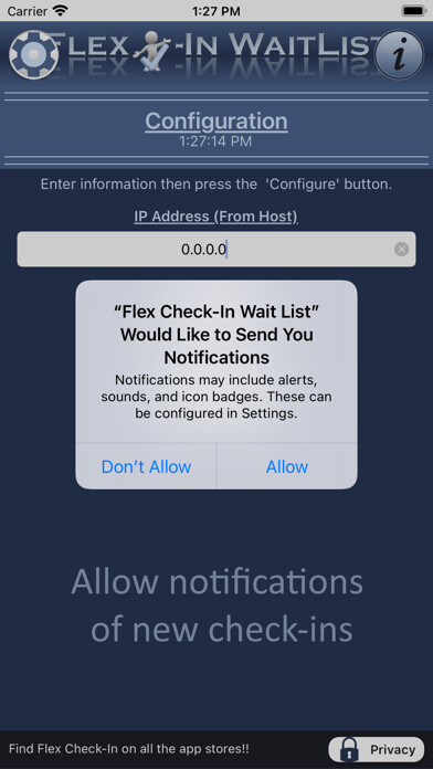 Emulate iPhone app Flex Check-In WaitList using MyAndroid Emulate iPhone app Flex Check-In WaitList using MyAndroid