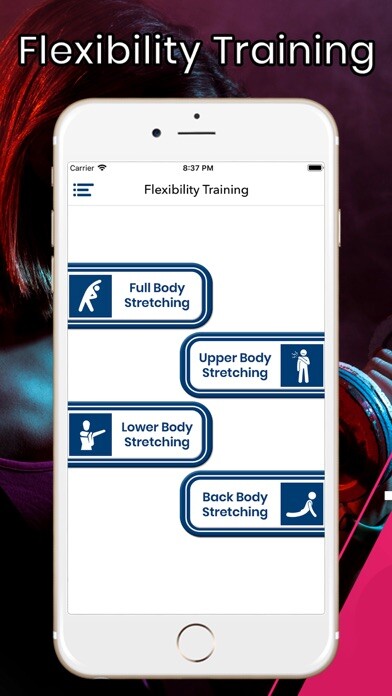 Emulate iPhone app Flexibility Training using MyAndroid Emulate iPhone app Flexibility Training using MyAndroid