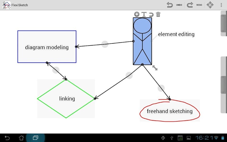 Run android online APK FlexiSketch from MyAndroid or emulate FlexiSketch using MyAndroid