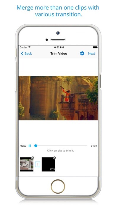 Emulate iPhone app FlexiVideo - The Video Editor using MyAndroid Emulate iPhone app FlexiVideo - The Video Editor using MyAndroid
