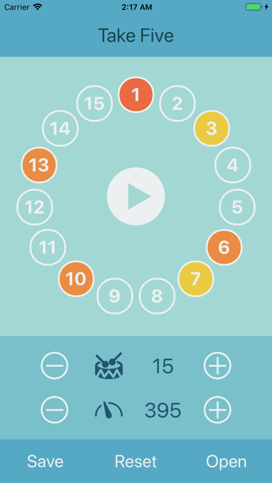 Emulate iPhone app Flex Metronome using MyAndroid