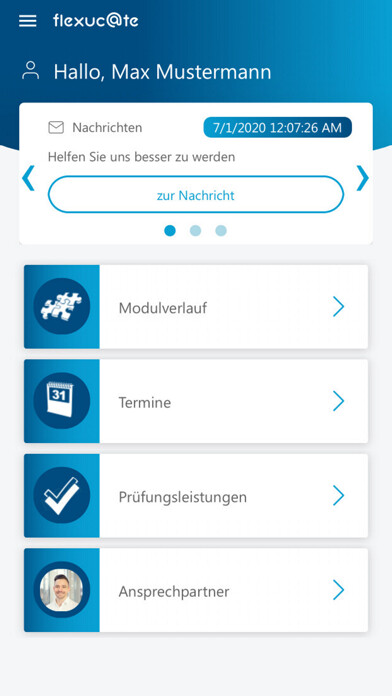 Emulate iPhone app Flexuc@te using MyAndroid