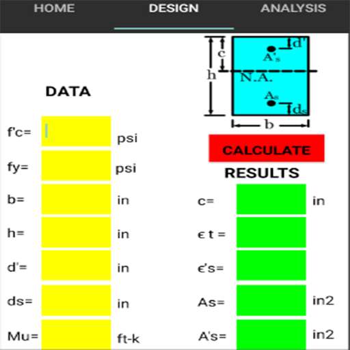 Run android online APK Flexure On Rectangular Beam-Trial (ACI318-19) from MyAndroid or emulate Flexure On Rectangular Beam-Trial (ACI318-19) using MyAndroid Run android online APK Flexure On Rectangular Beam-Trial (ACI318-19) from MyAndroid or emulate Flexure On Rectangular Beam-Trial (ACI318-19) using MyAndroid