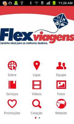 Emulate Android APK Flex Viagens