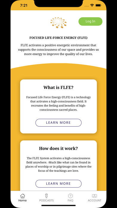 Emulate iPhone app FLFE FOCUSED LIFE-FORCE ENERGY using MyAndroid Emulate iPhone app FLFE FOCUSED LIFE-FORCE ENERGY using MyAndroid
