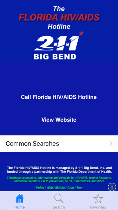 Emulate iPhone app FL HIV/AIDS 211 Big Bend using MyAndroid Emulate iPhone app FL HIV/AIDS 211 Big Bend using MyAndroid