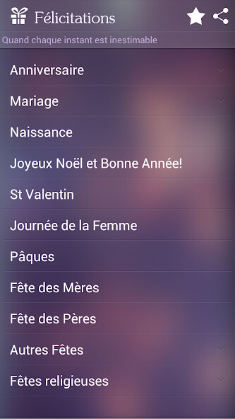 Run android online APK Félicitations from MyAndroid or emulate Félicitations using MyAndroid Run android online APK Félicitations from MyAndroid or emulate Félicitations using MyAndroid