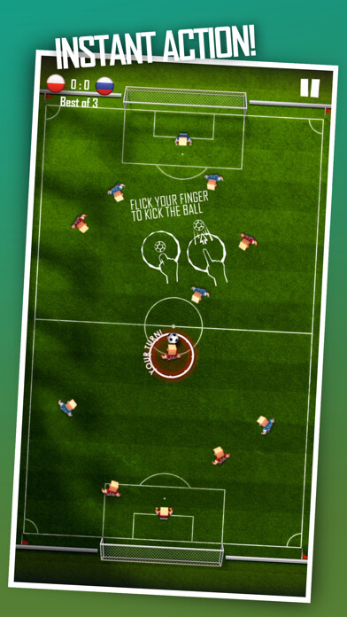 Emulate iPhone app Flick Champions VS: Football using MyAndroid Emulate iPhone app Flick Champions VS: Football using MyAndroid