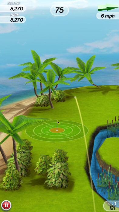 Emulate iPhone app Flick Golf! using MyAndroid