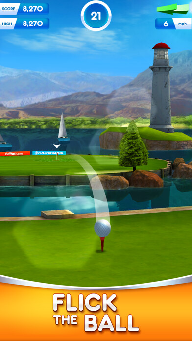 Emulate iPhone app Flick Golf World Tour using MyAndroid Emulate iPhone app Flick Golf World Tour using MyAndroid