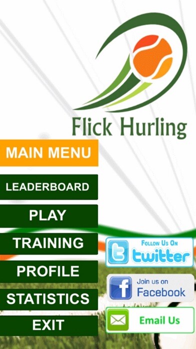 Emulate iPhone app Flick Hurling using MyAndroid