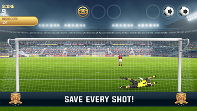 Emulate iPhone app Flick Kick Goalkeeper using MyAndroid